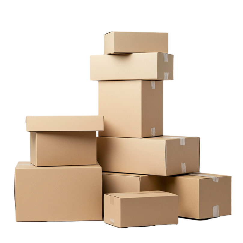 Cardboard boxes ready for shipping